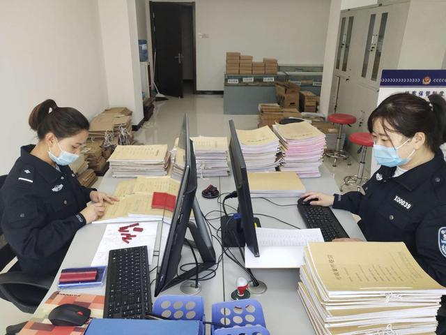 柳林縣公安局檔案室扎實開展案卷整理工作，推進案卷統一規范管理
